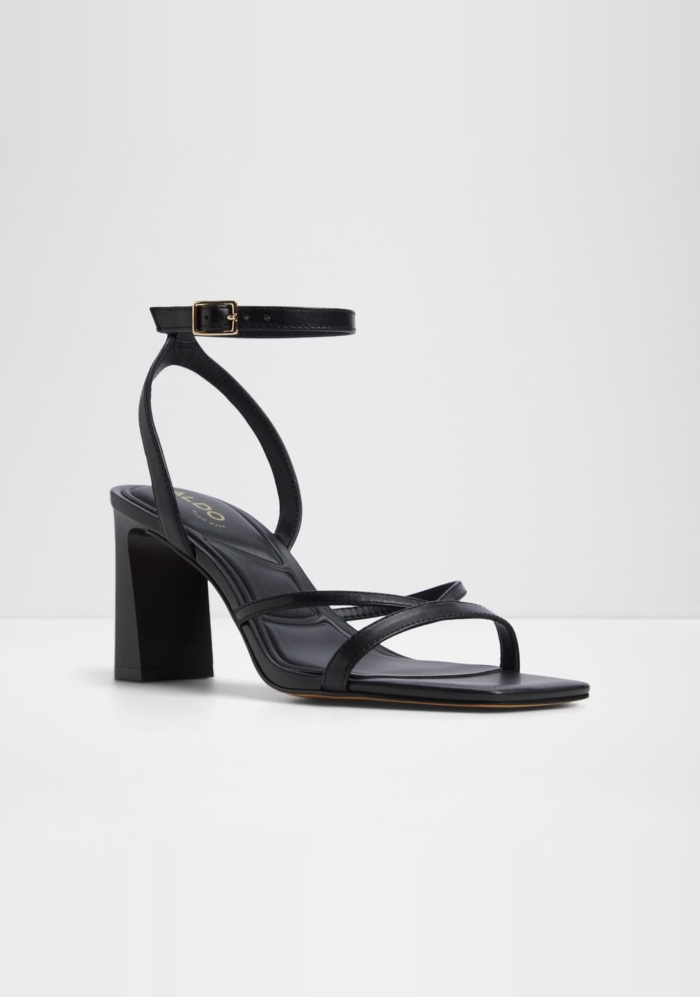 Sandalias en Piel Tacón Bloque Stellare Aldo 4