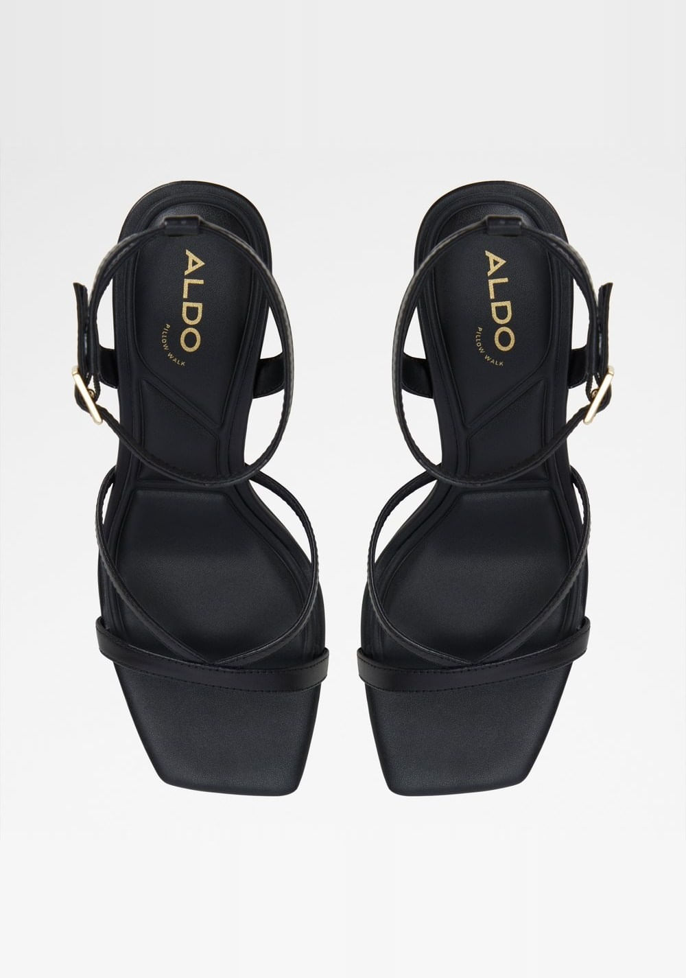 Sandalias en Piel Tacón Bloque Stellare Aldo 6