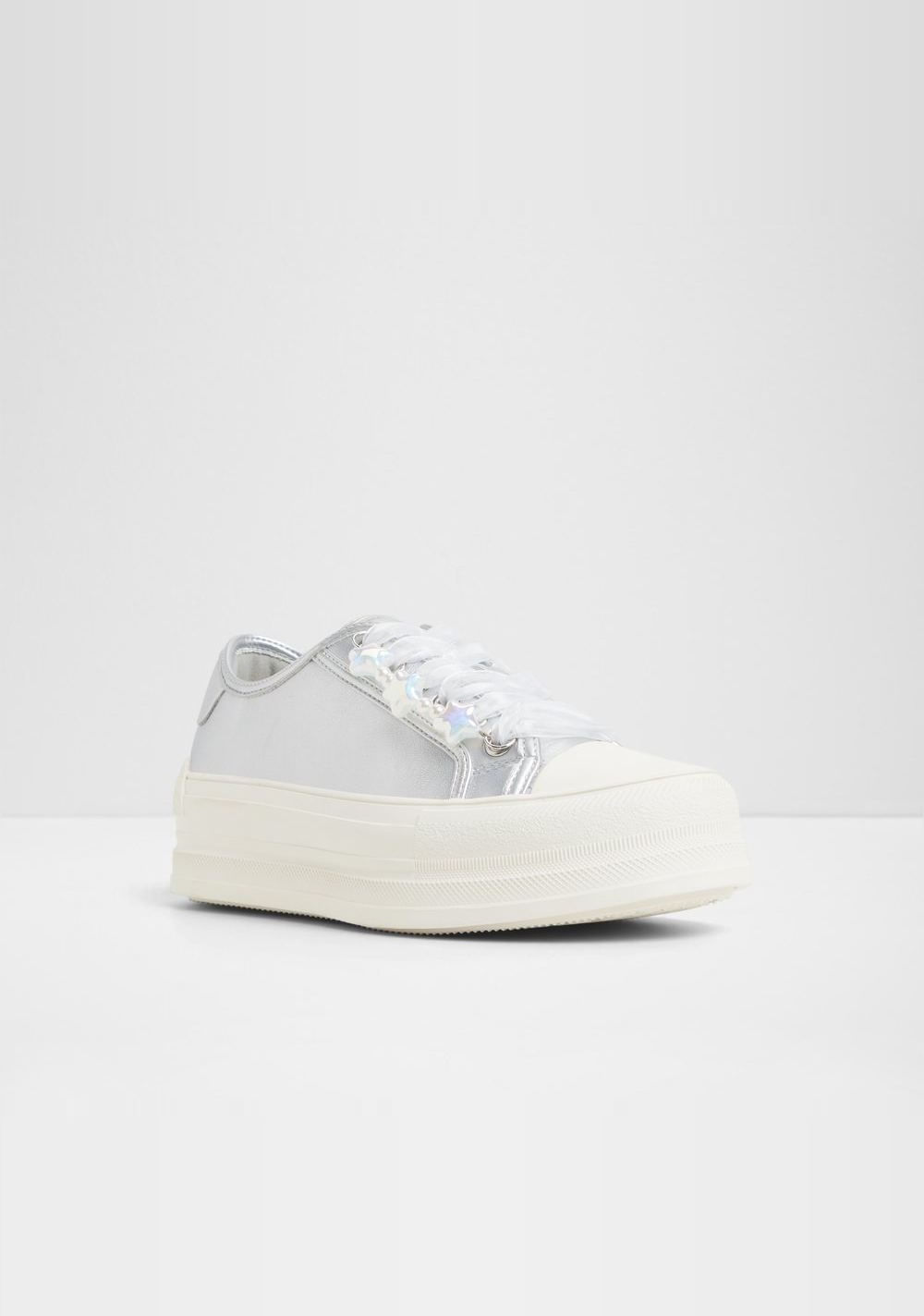 Zapatos Deportivos de Plataforma con Cordones de Tweed Rayes Aldo 4