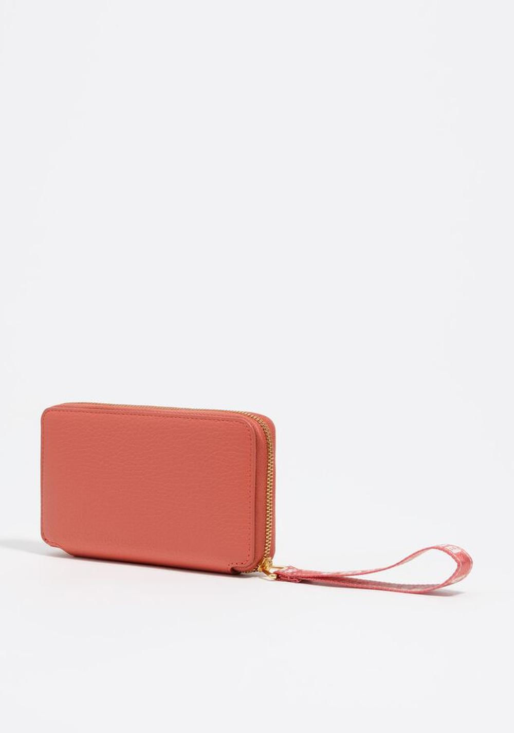 Billetera Horizontal Mediana Efecto Piel Bimba y Lola