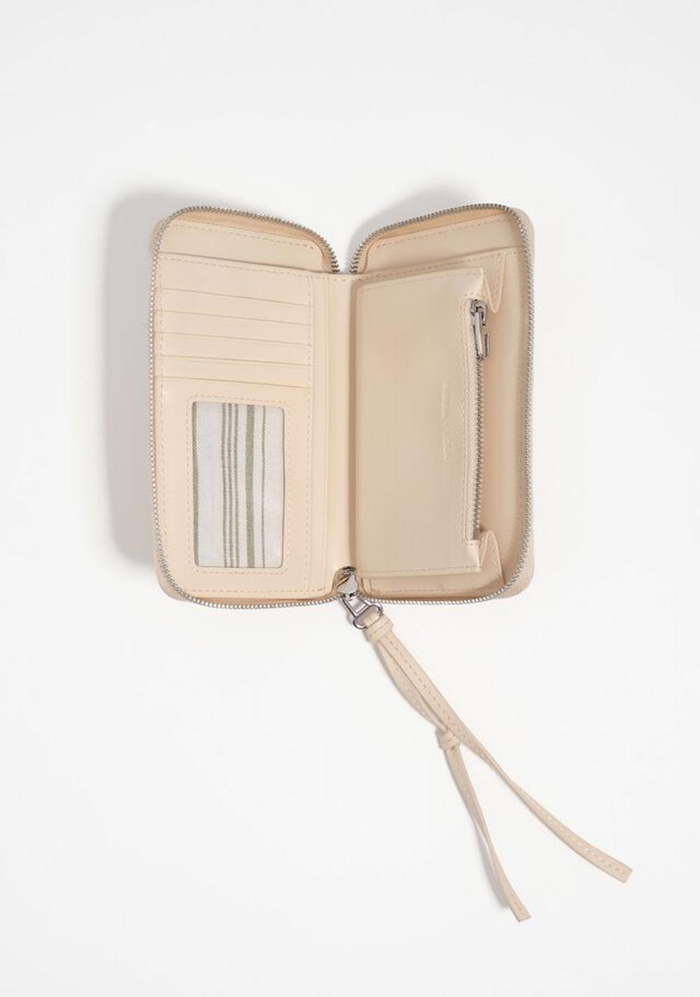 Billetera Horizontal Mediana Efecto Piel Palms Bimba y Lola