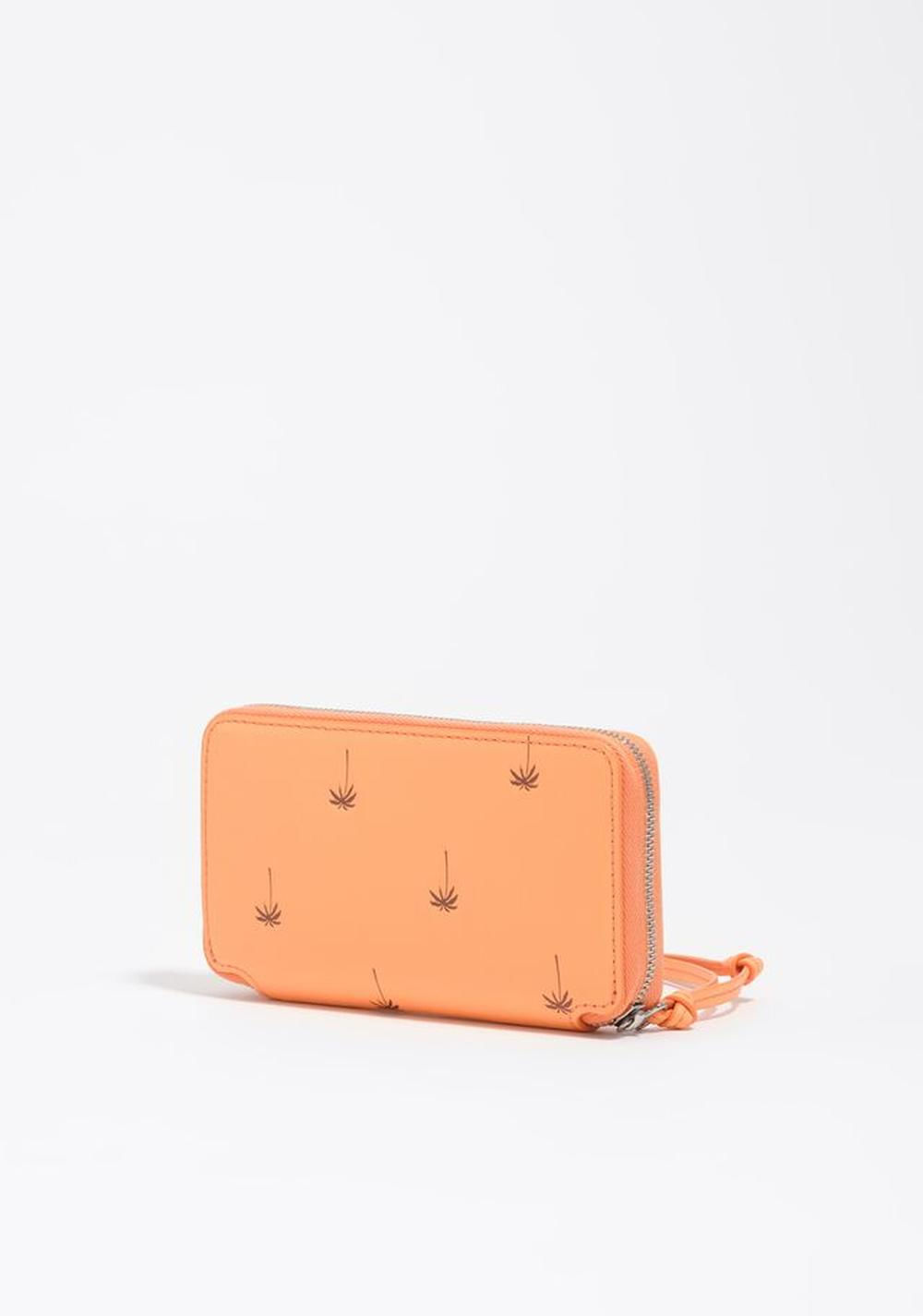 Billetera Horizontal Mediana Efecto Piel Palms Bimba y Lola