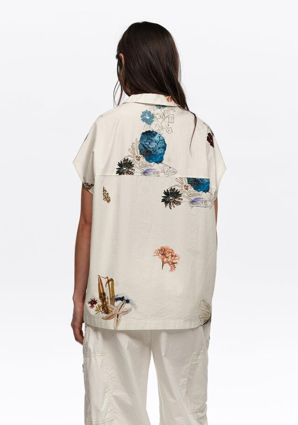 Camisa Capa Algodón Seabed Roto Bimba y Lola
