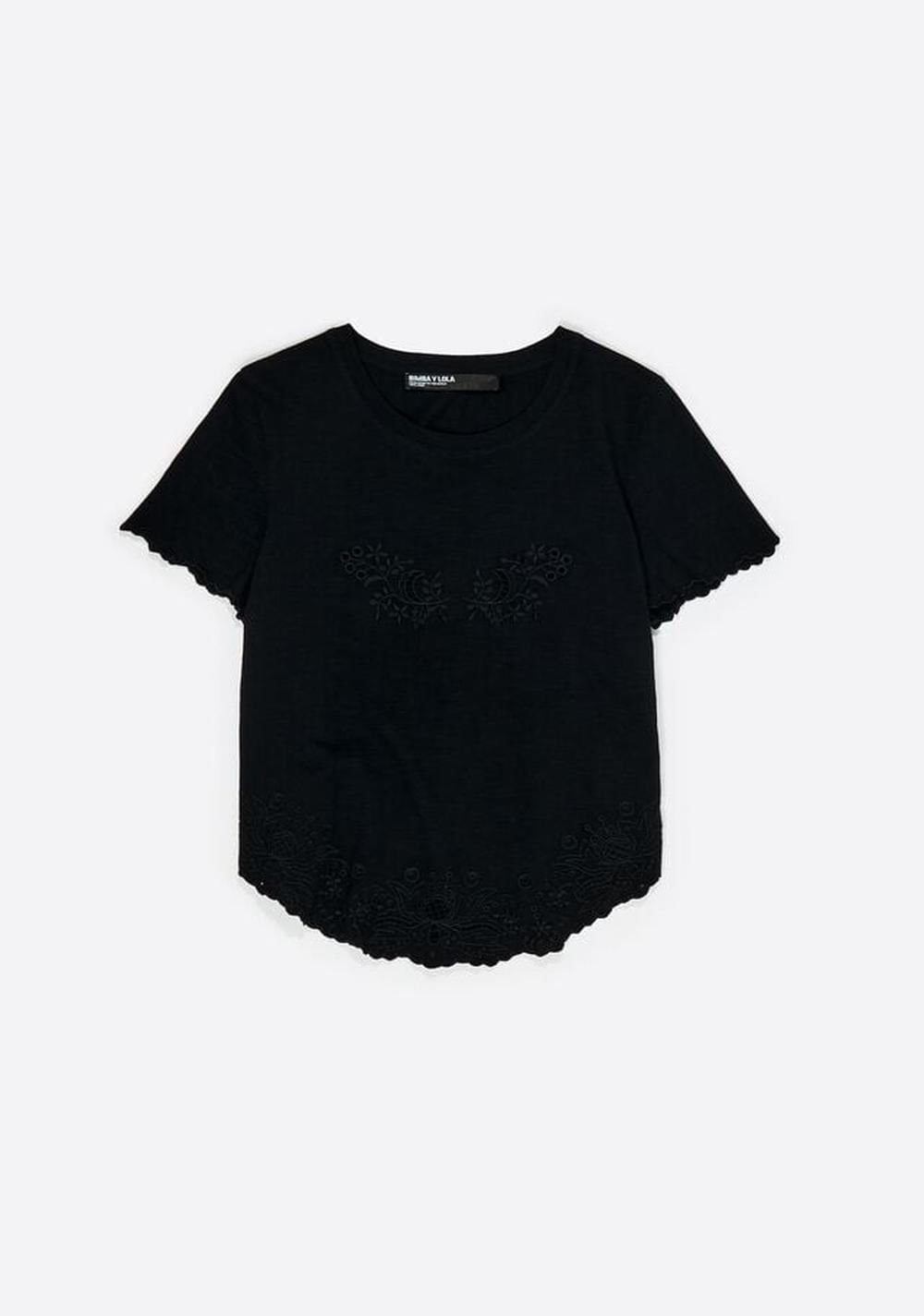 Camiseta Bordados Bimba y Lola