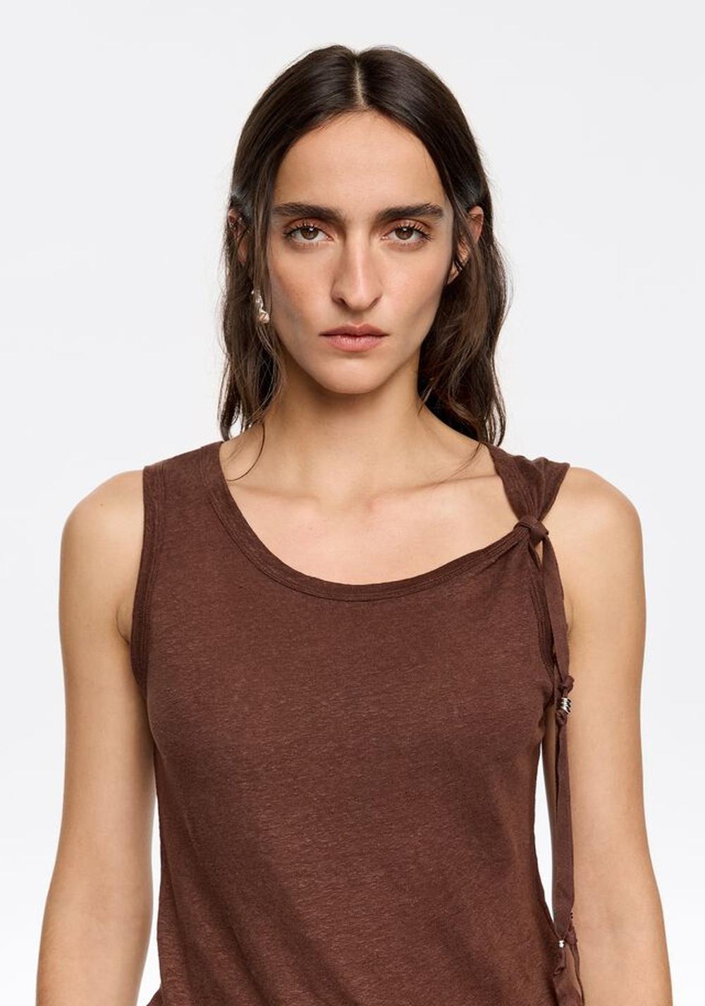 Camiseta Fluida Lino Bimba y Lola