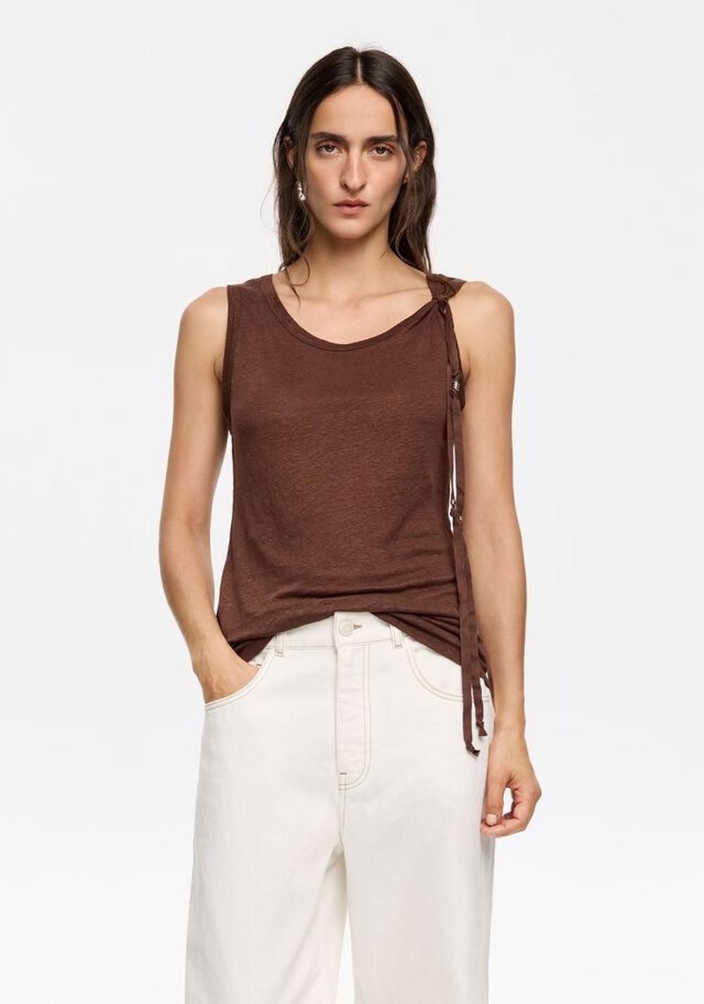 Camiseta Fluida Lino Bimba y Lola