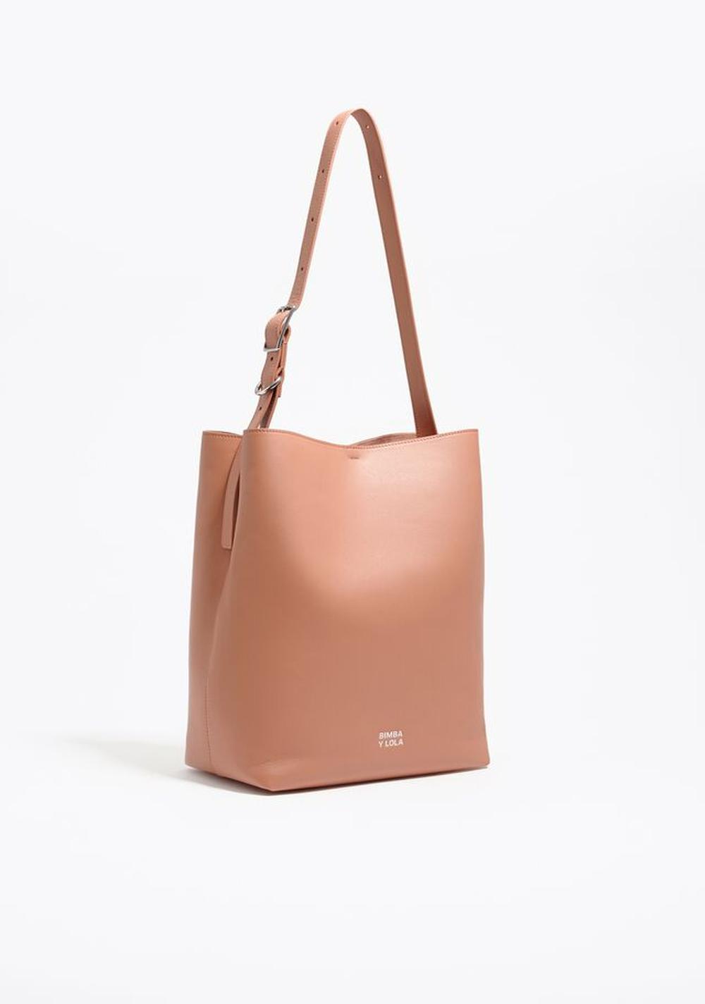 Cartera Carlino Grande Efecto Piel Bimba y Lola