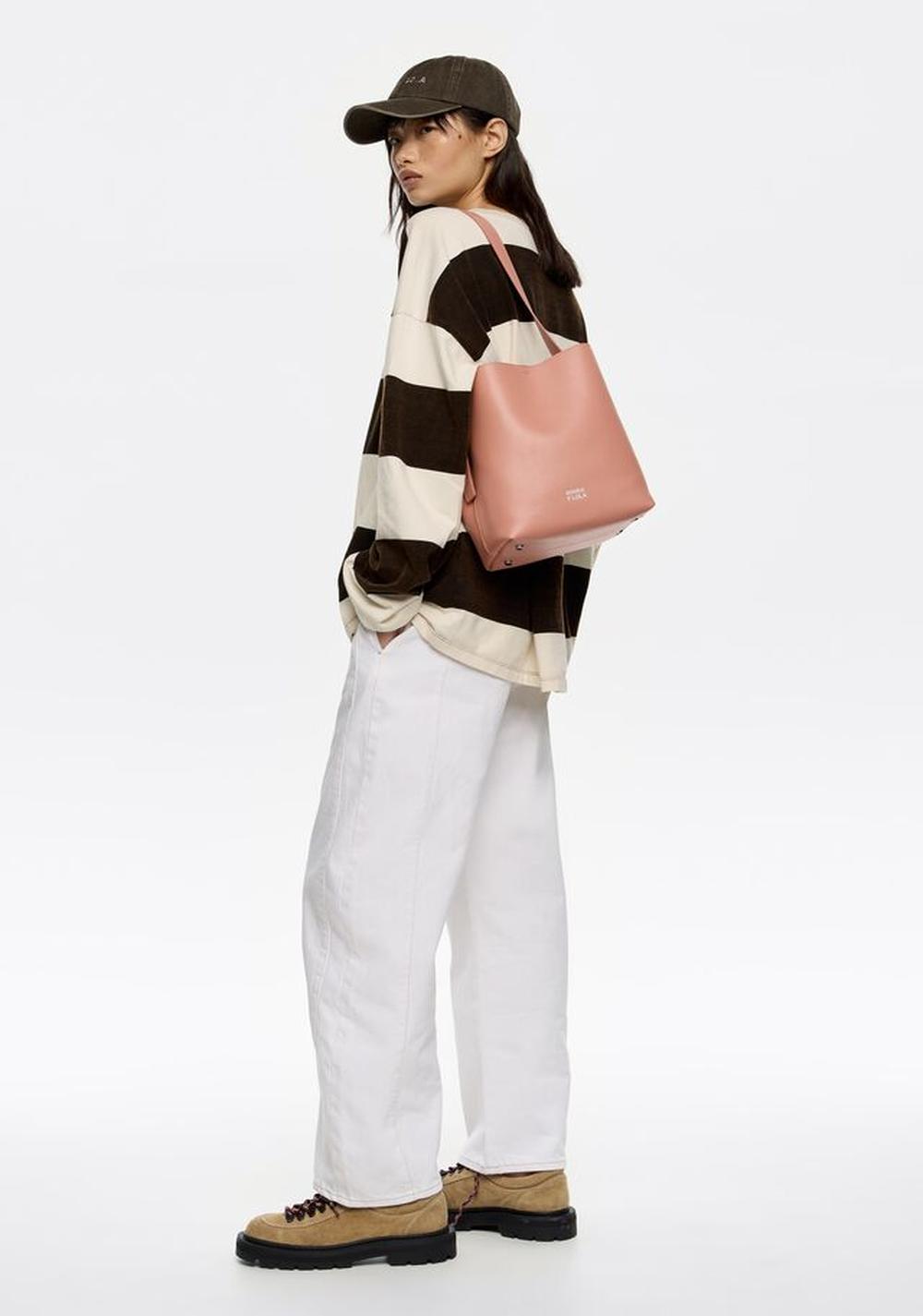 Cartera Carlino Mediana Efecto Piel Bimba y Lola