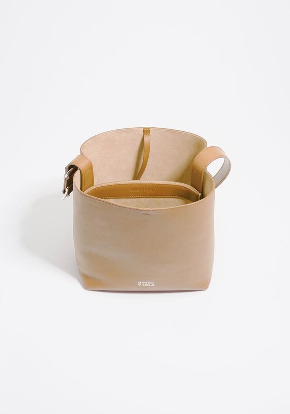 Cartera Carlino Mediana Efecto Piel Bimba y Lola