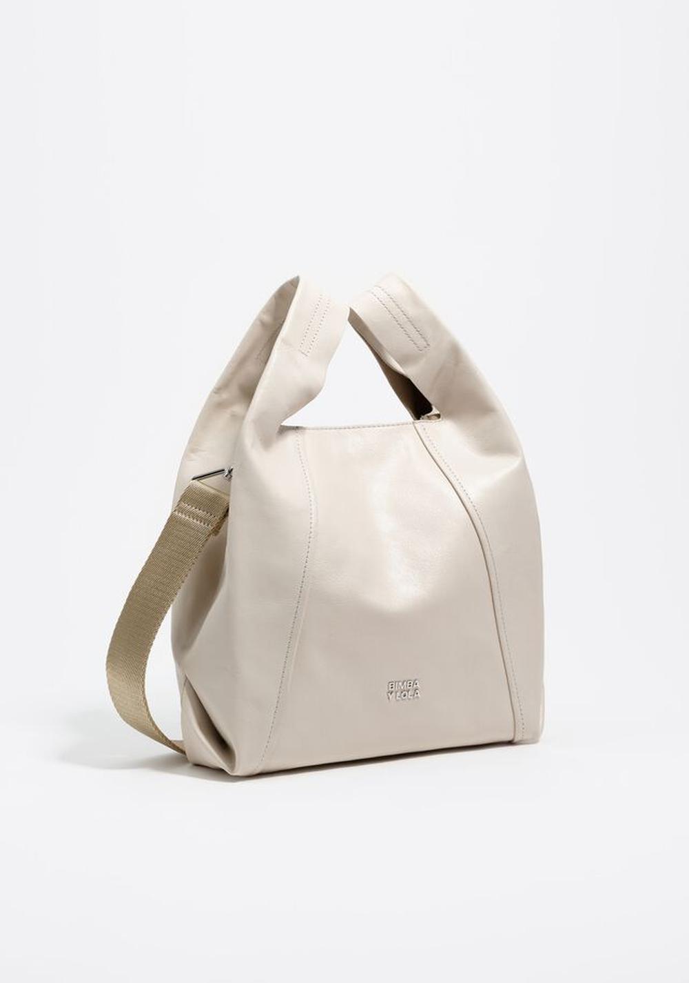 Cartera Paper Mediano Efecto Piel Bimba y Lola