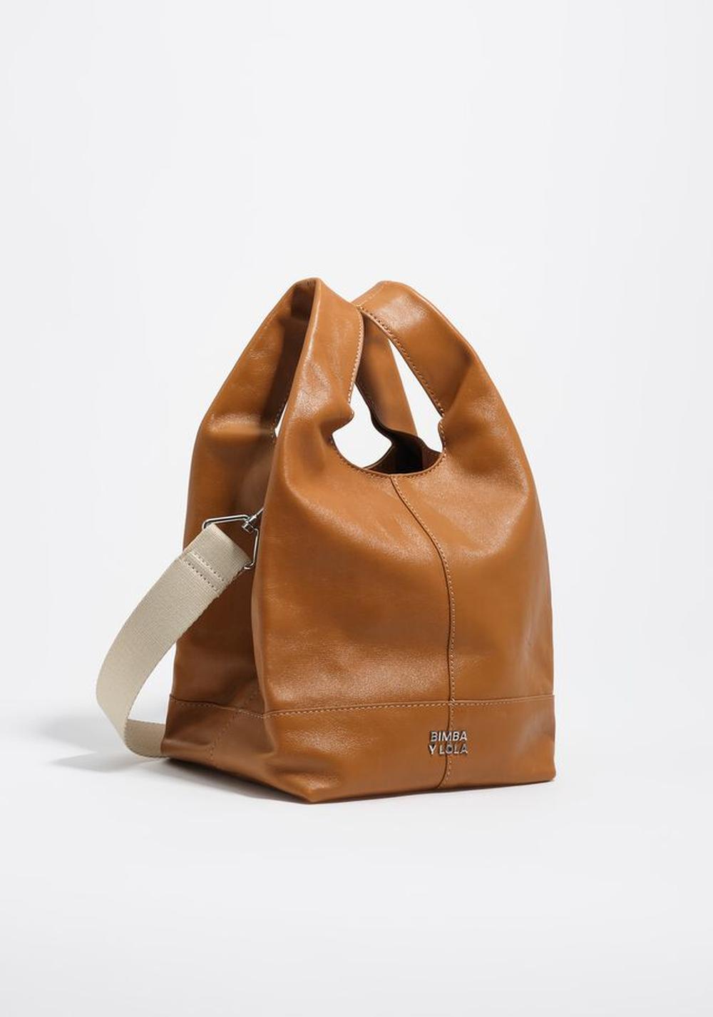 Cartera Paper Mediano Efecto Piel Bimba y Lola