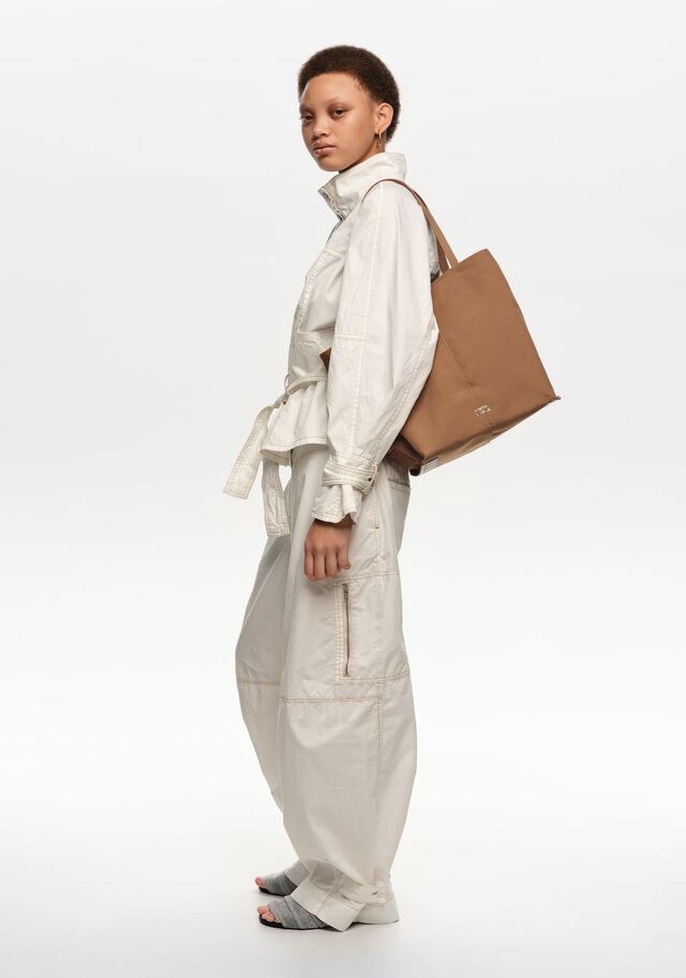 Cartera Shopper Grande Gabardina Bimba y Lola