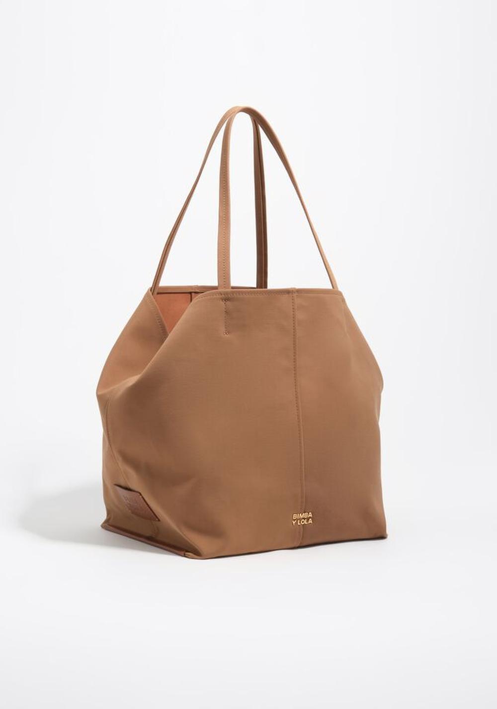Cartera Shopper Grande Gabardina Bimba y Lola