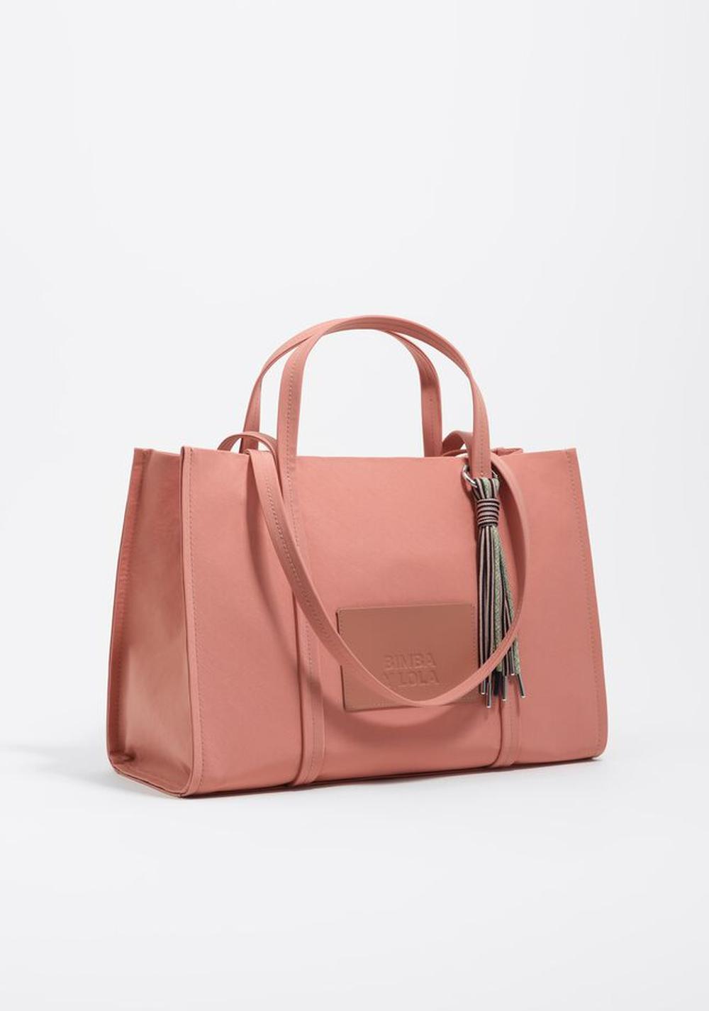 Cartera Shopper Grande Nylon Bimba y Lola