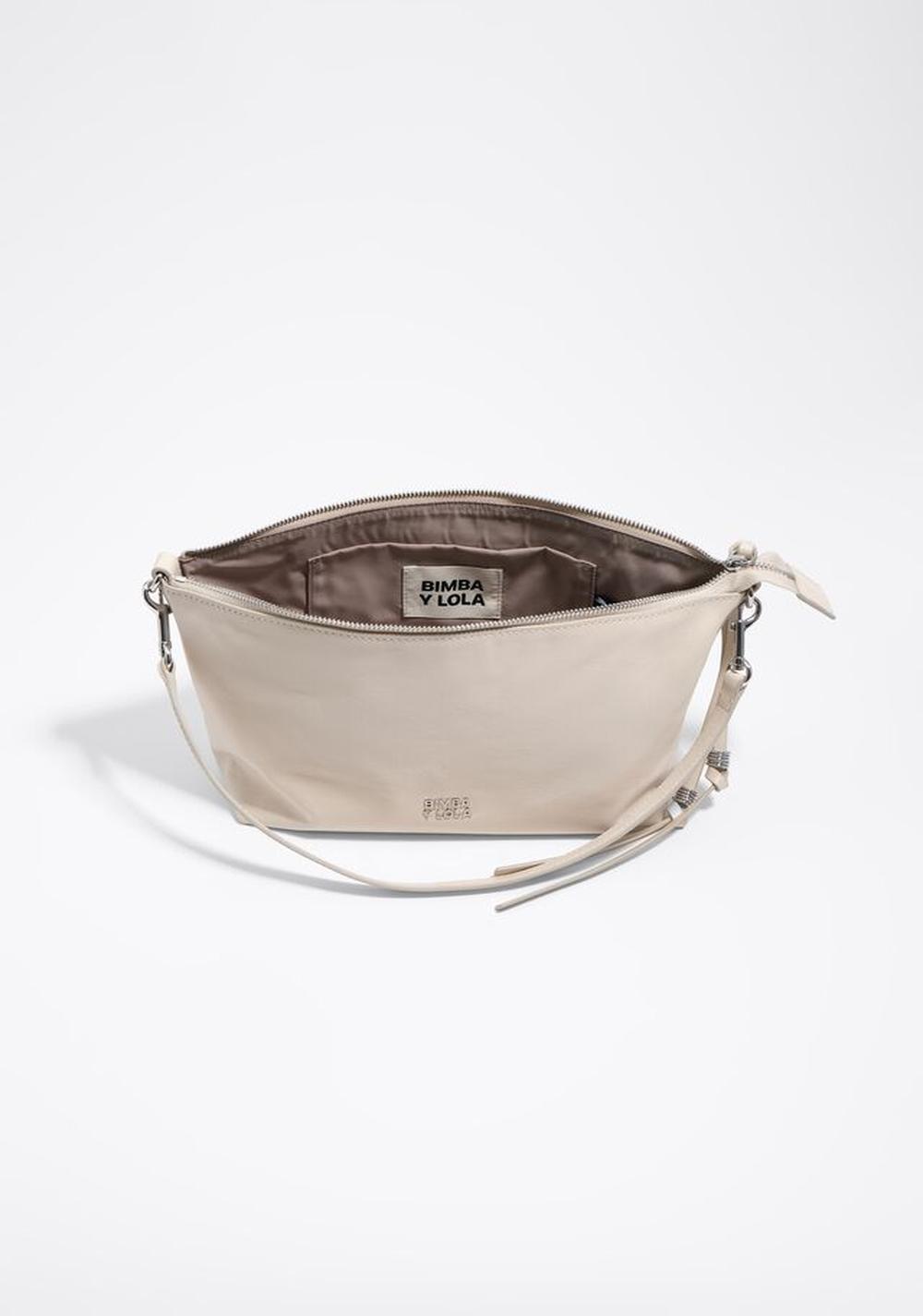 Cartera Trapecio Mediano Efecto Piel Bimba y Lola