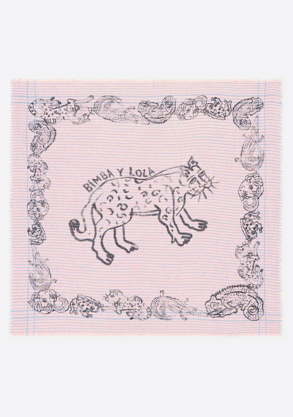 Chal Lana Estampado Jungle Bimba y Lola