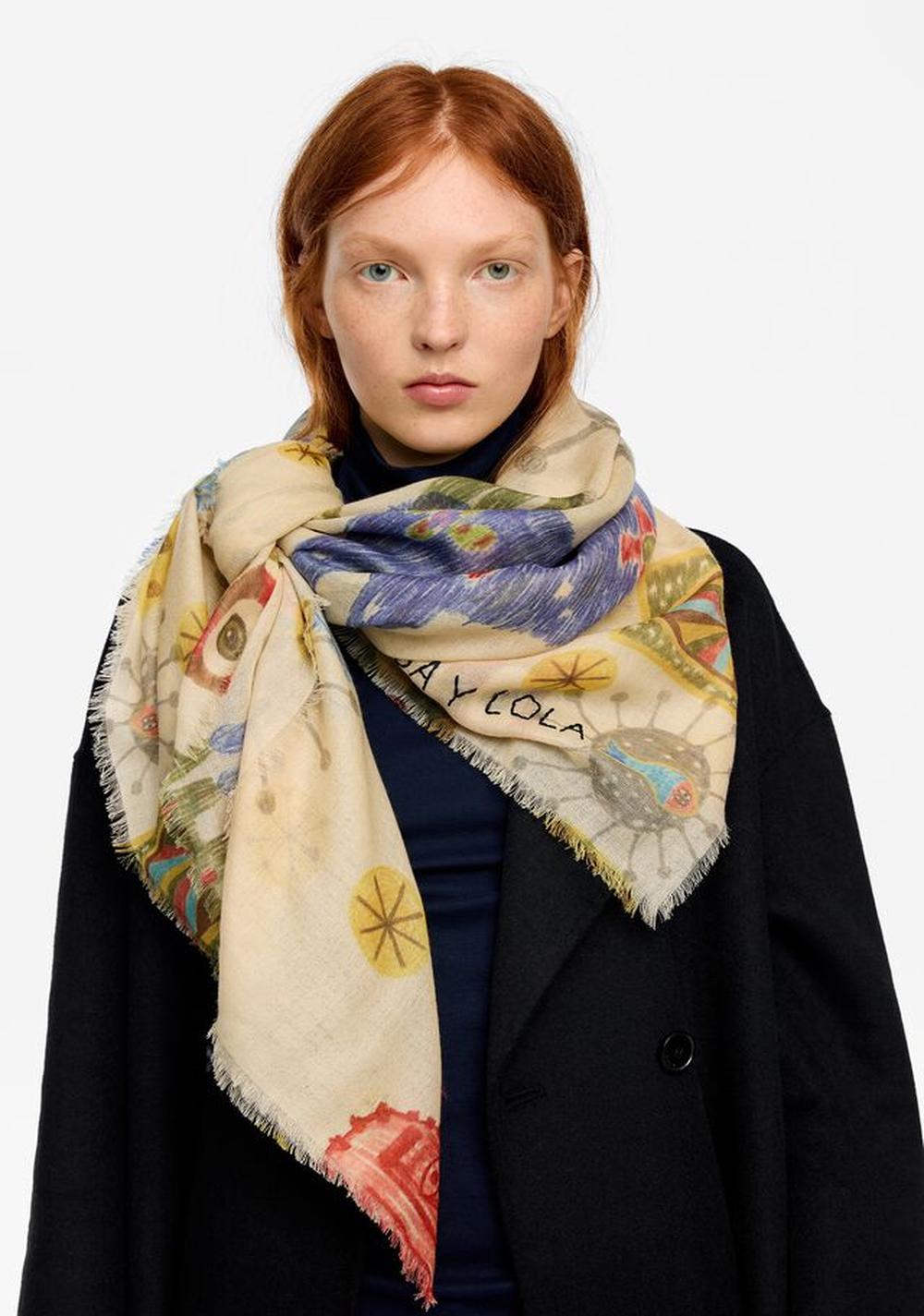Chal Lana Print Mask Bimba y Lola