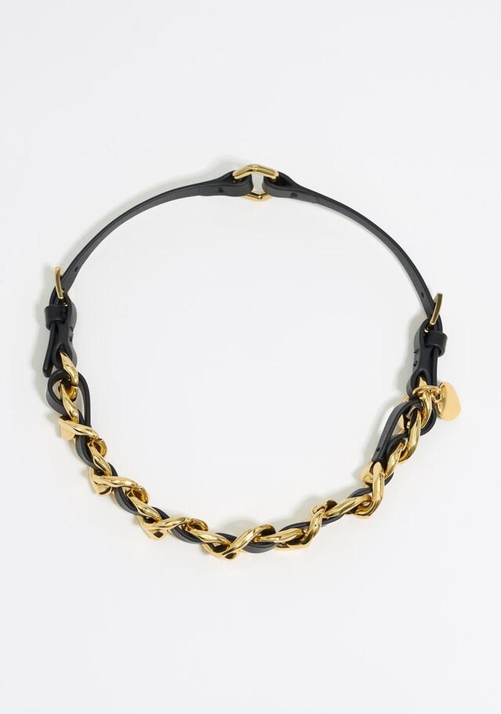 Collar y Correa con Detalles Bimba y Lola