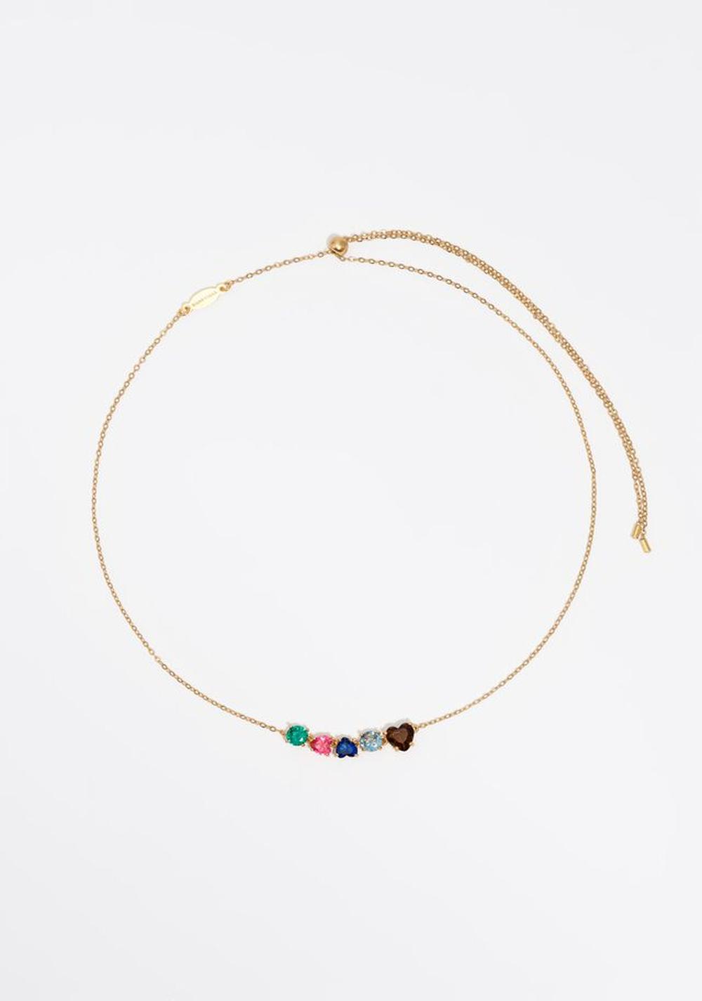 Collar Cristales y Cadena Bimba y Lola