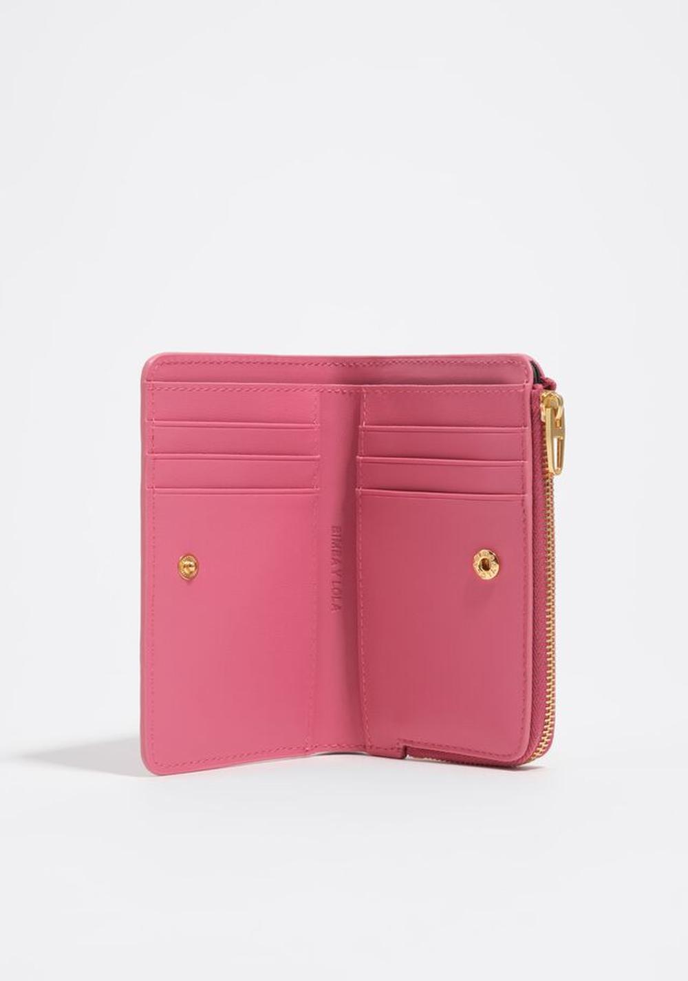Monedero Efecto Piel Grabado Cocodrilo Bimba y Lola