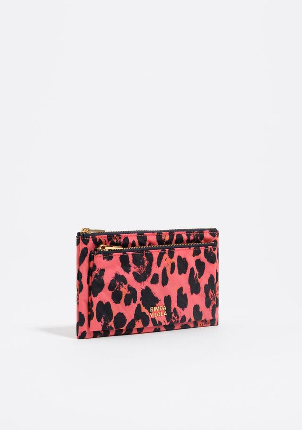 Monedero Pocket Nylon Animal Print Bimba y Lola