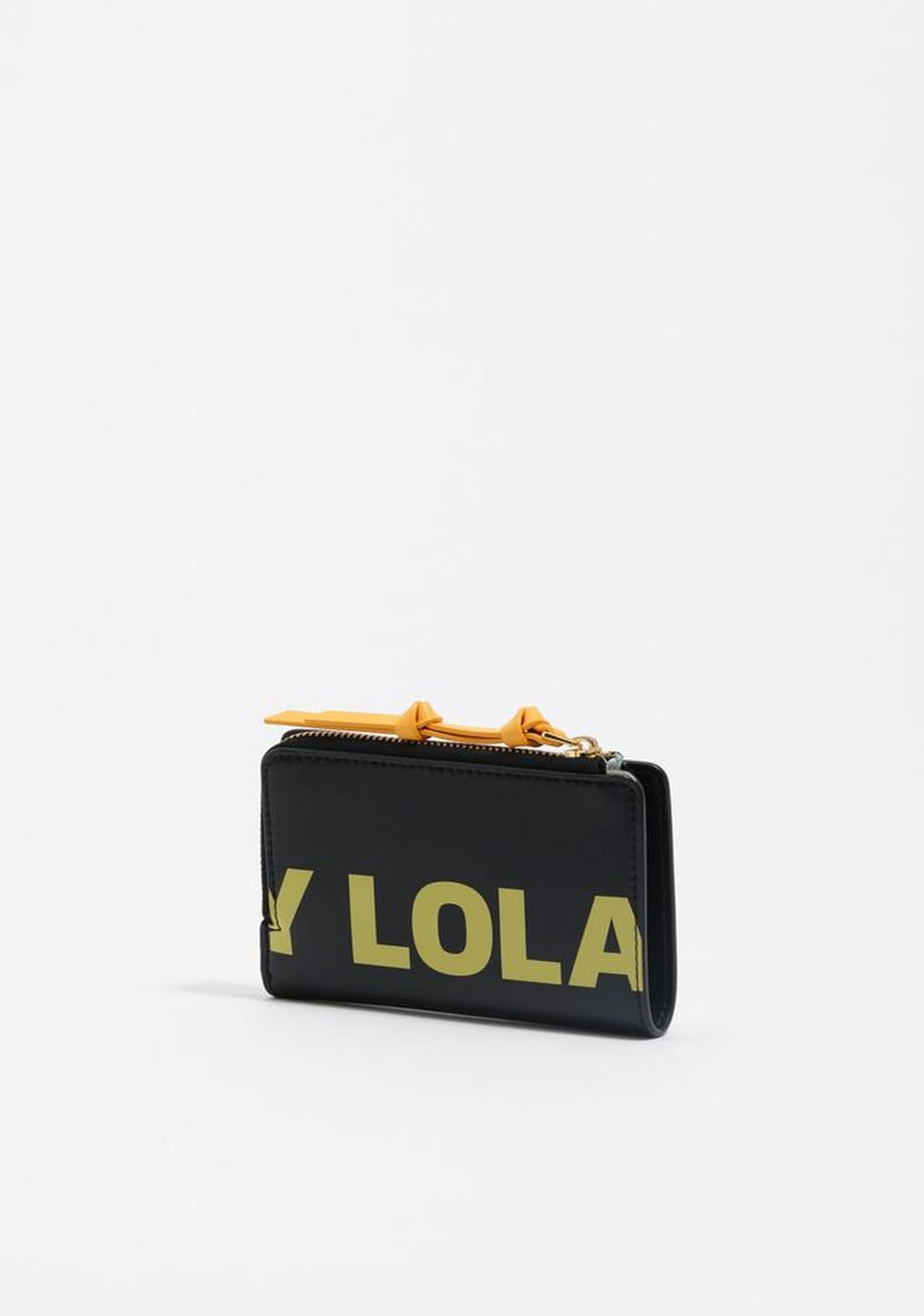 Monedero con Solapa Efecto Piel Bimba y Lola