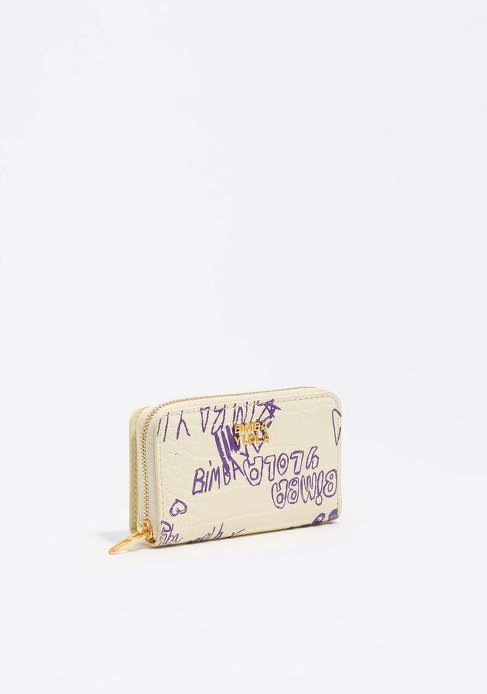 Monedero con Solapa con Logos Bimba