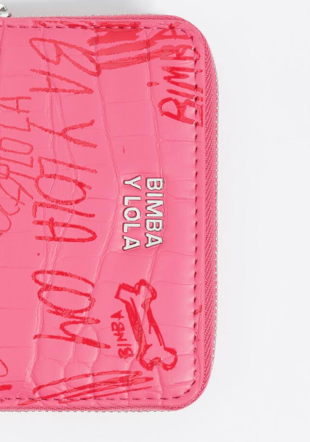 Monedero con Solapa con Logos Bimba