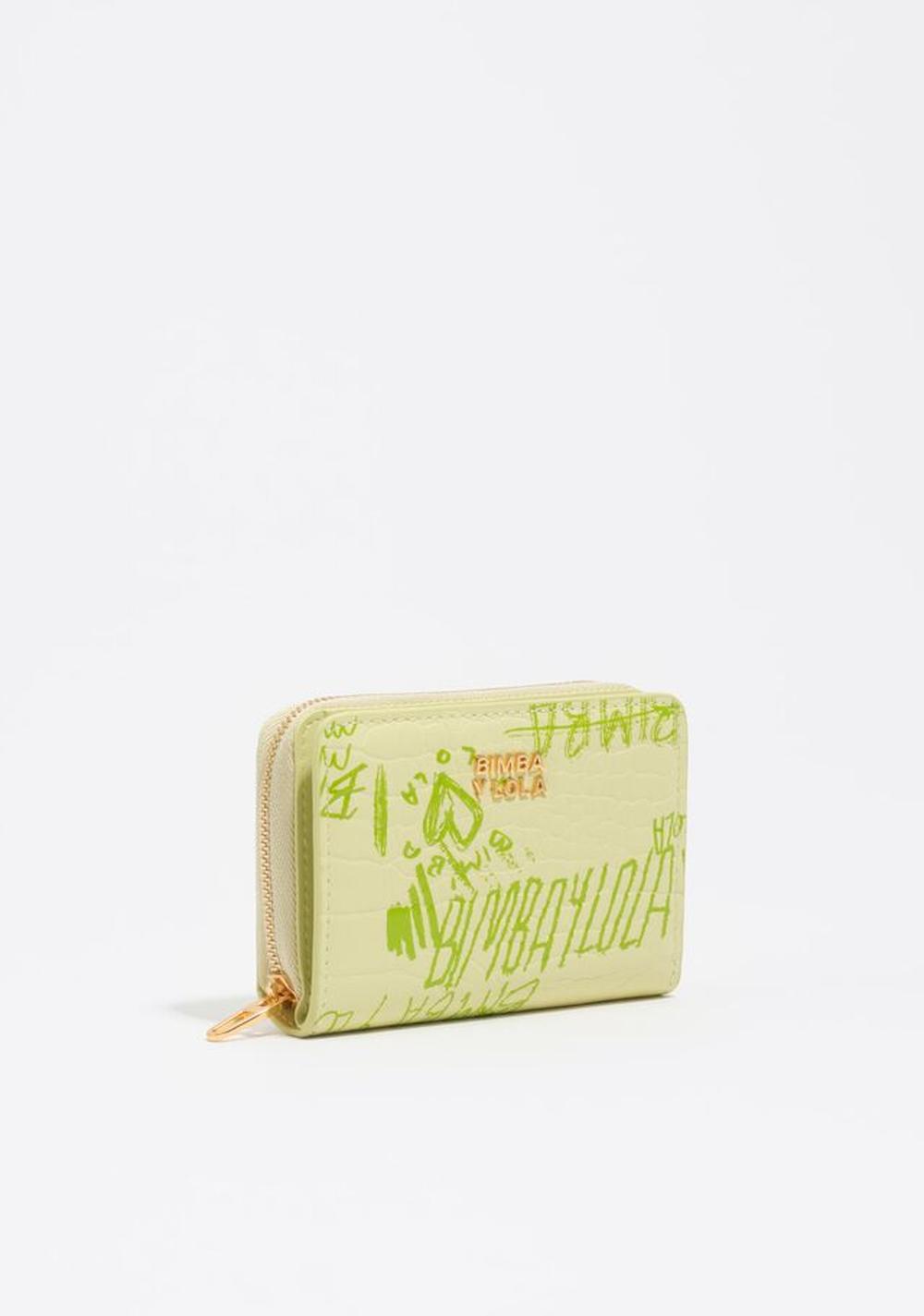 Monedero con Solapa con Logos Bimba