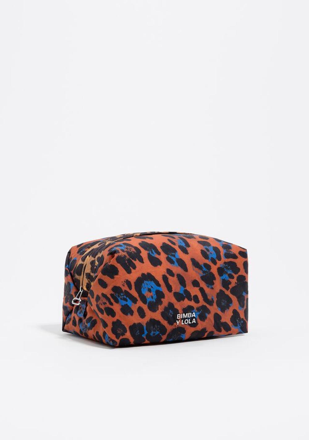 Neceser Nylon Grande Animal Print Siena Bimba y Lola