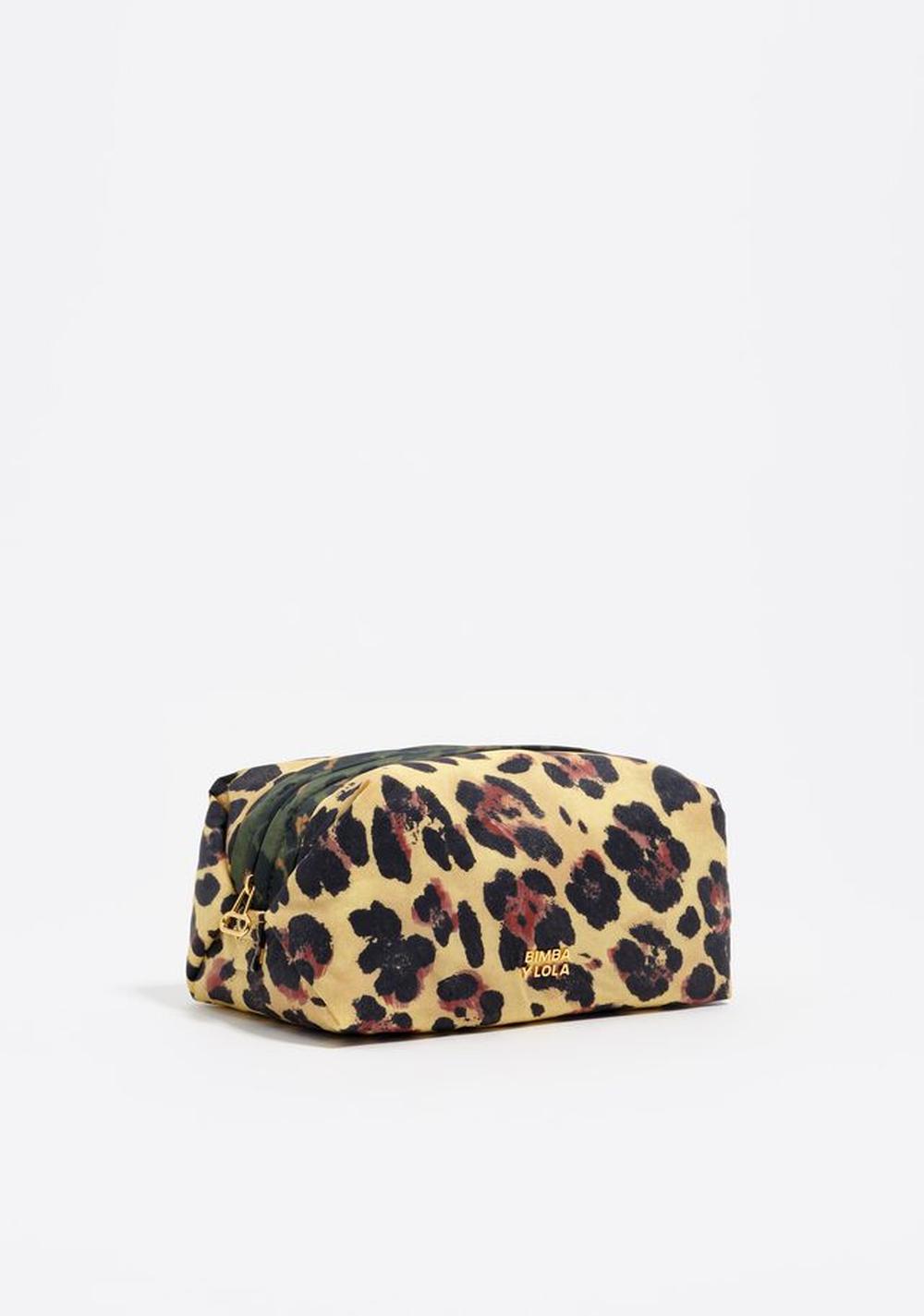 Neceser Nylon Mediano Animal Print Bimba y Lola