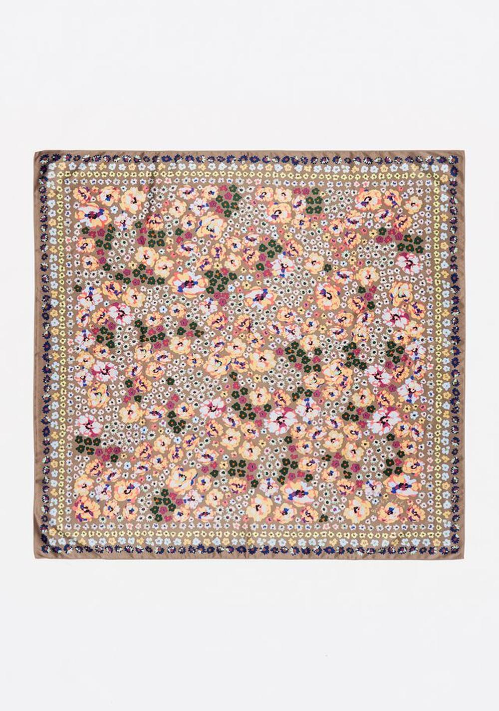 Pañuelo Flores Acuarela Topo Bimba y Lola