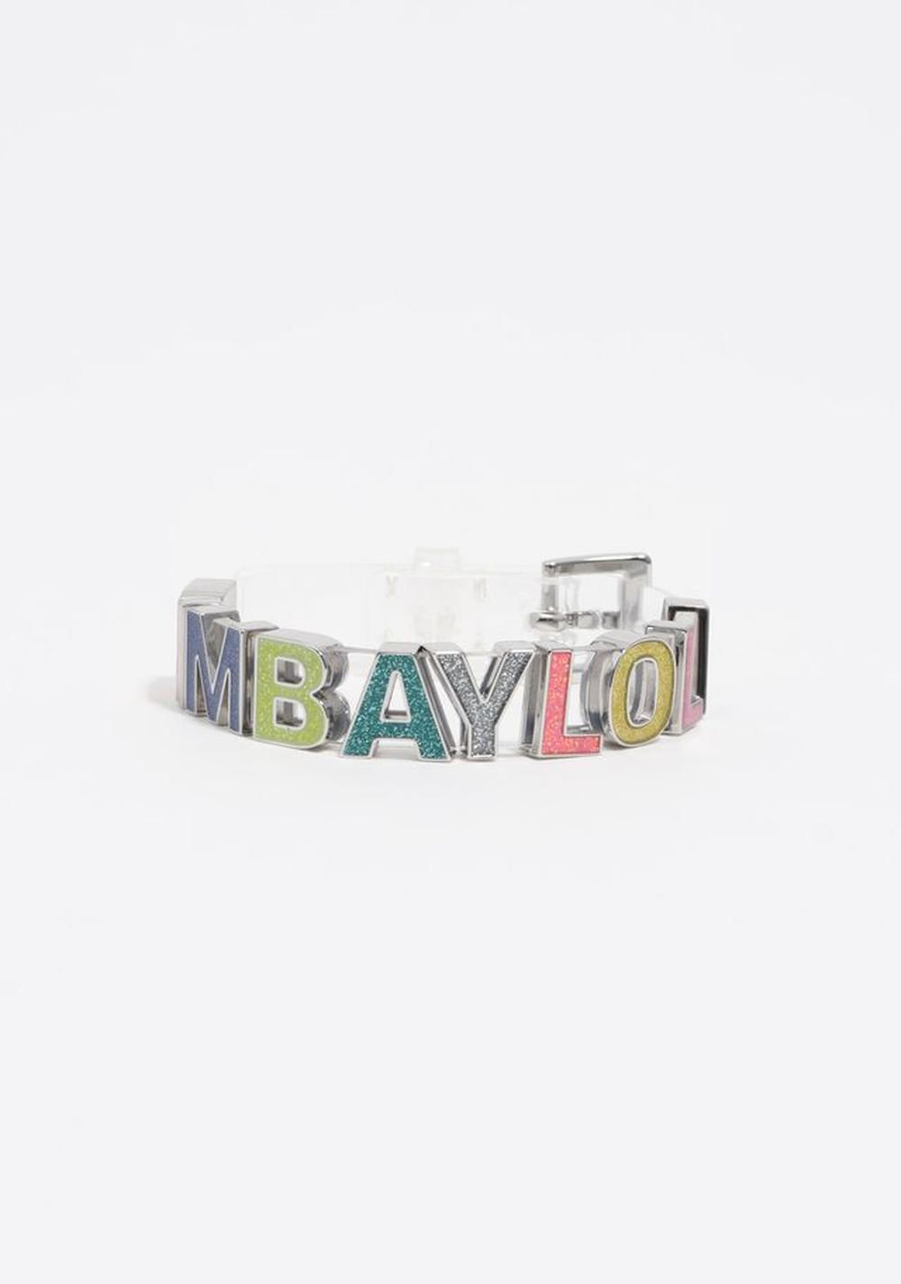 Pulsera Correa con Logo Glitter Bimba y Lola