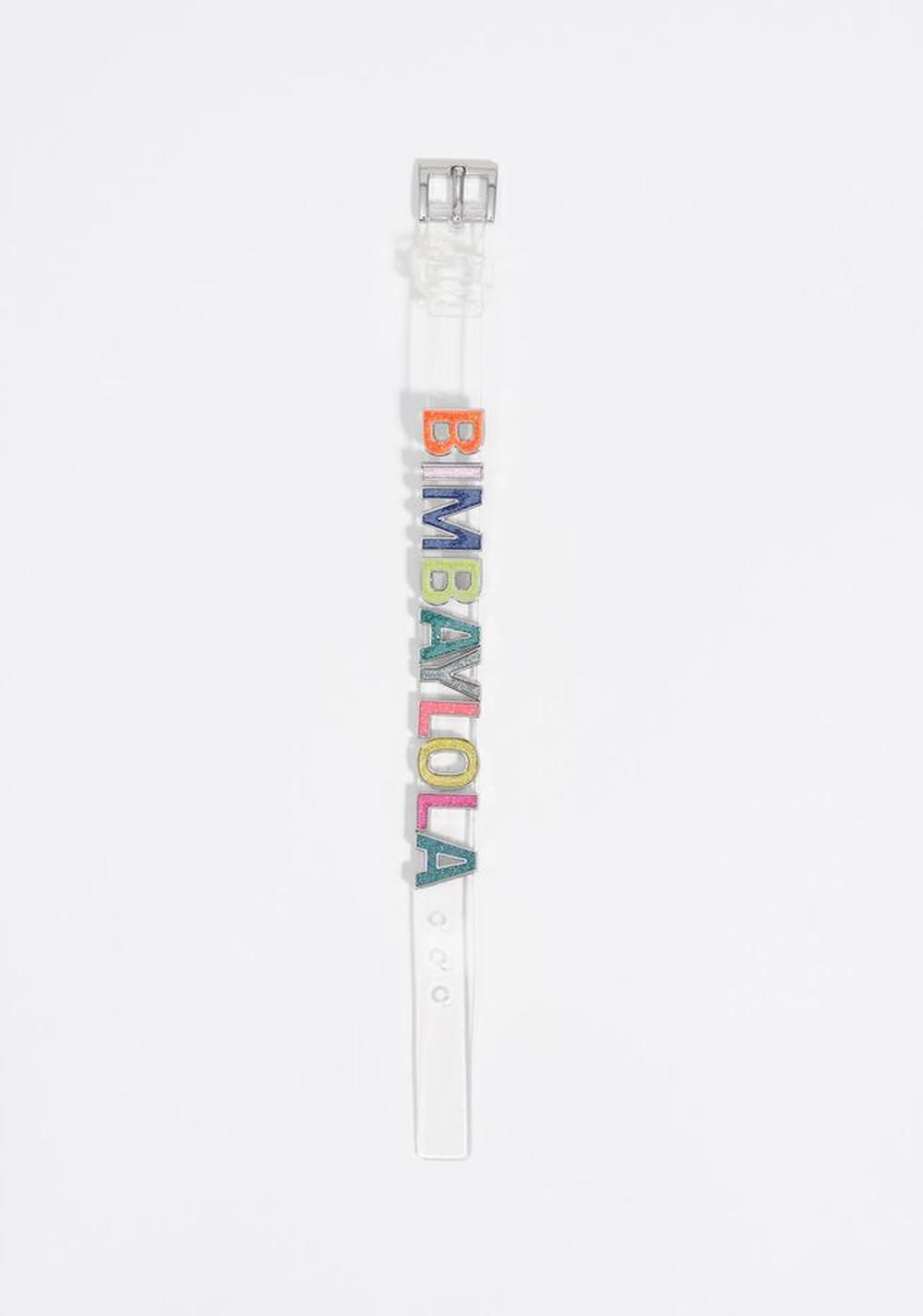 Pulsera Correa con Logo Glitter Bimba y Lola