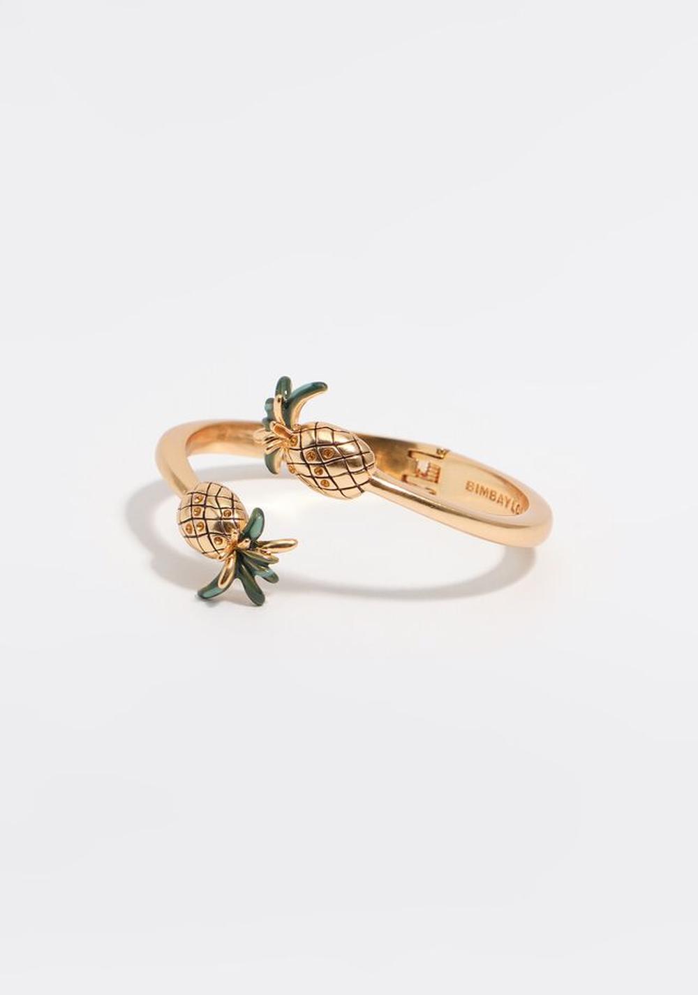 Pulsera Cruzada Piñas Bimba y Lola