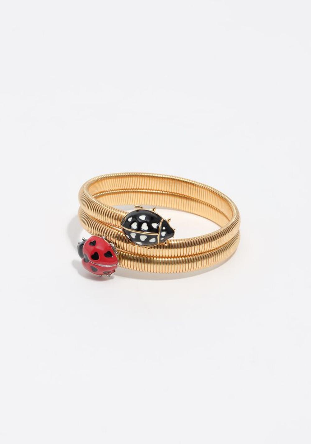Pulsera Escarabajos Espiral Bimba y Lola
