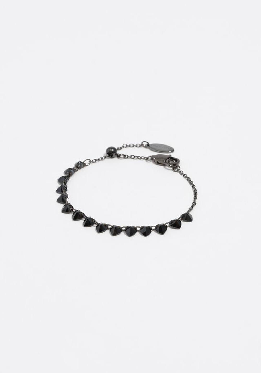 Pulsera con Forma con de Corazónes Cristales Bimba y Lola
