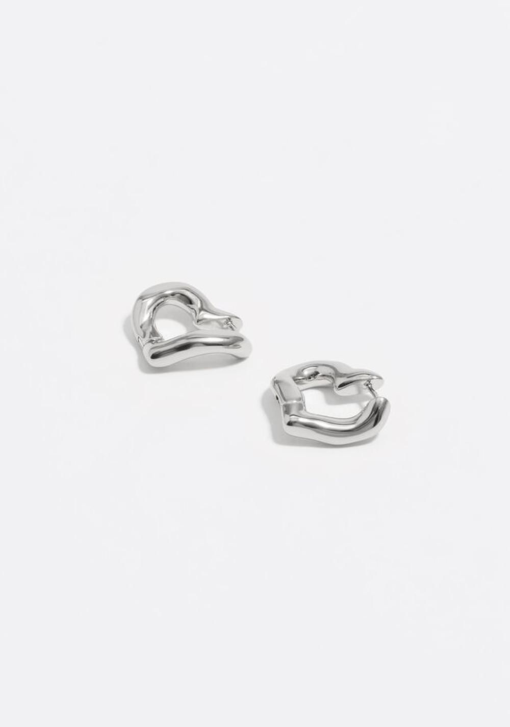 Zarcillos Aro con Forma de Corazón Bimba y Lola