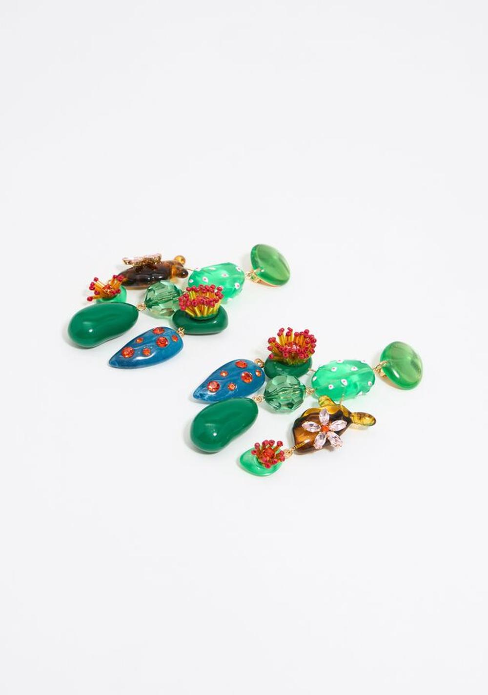 Zarcillos con Flores Bimba y Lola