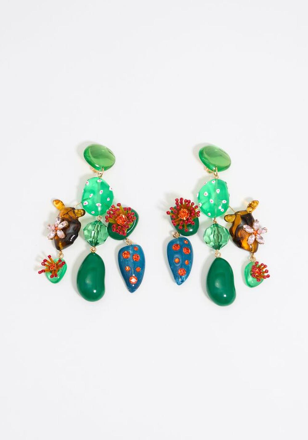 Zarcillos con Flores Bimba y Lola