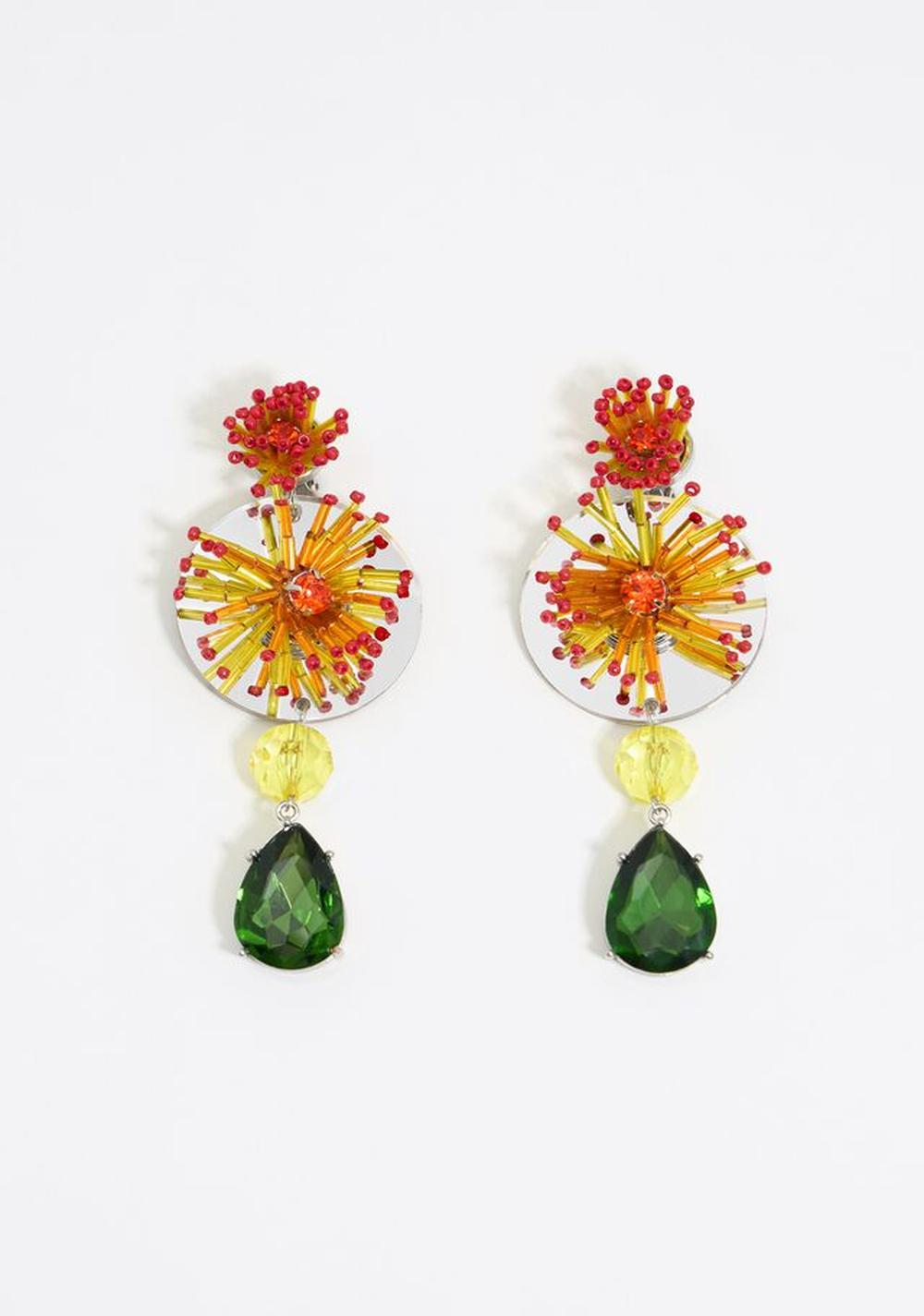 Zarcillos con Flores Bimba y Lola