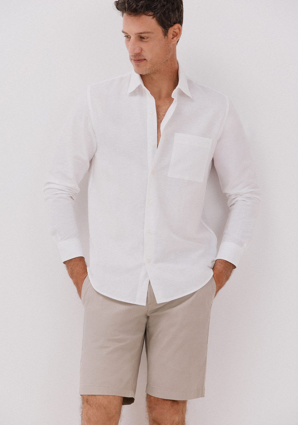 Bermuda Chino Estampada Cortefiel 5