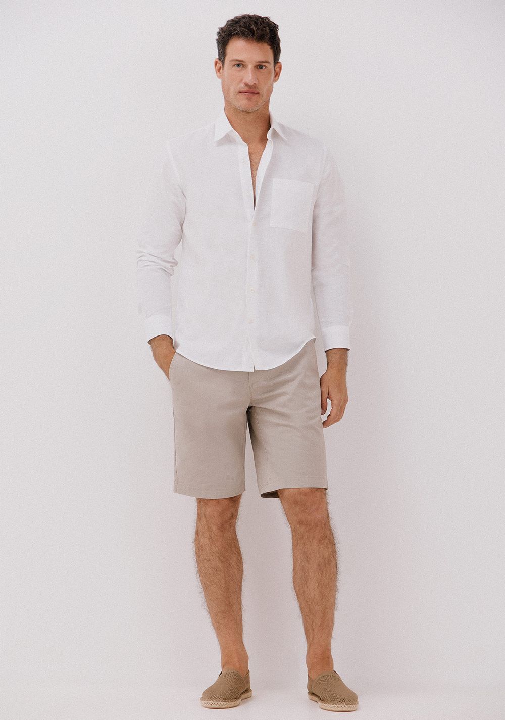 Bermuda Chino Estampada Cortefiel 4