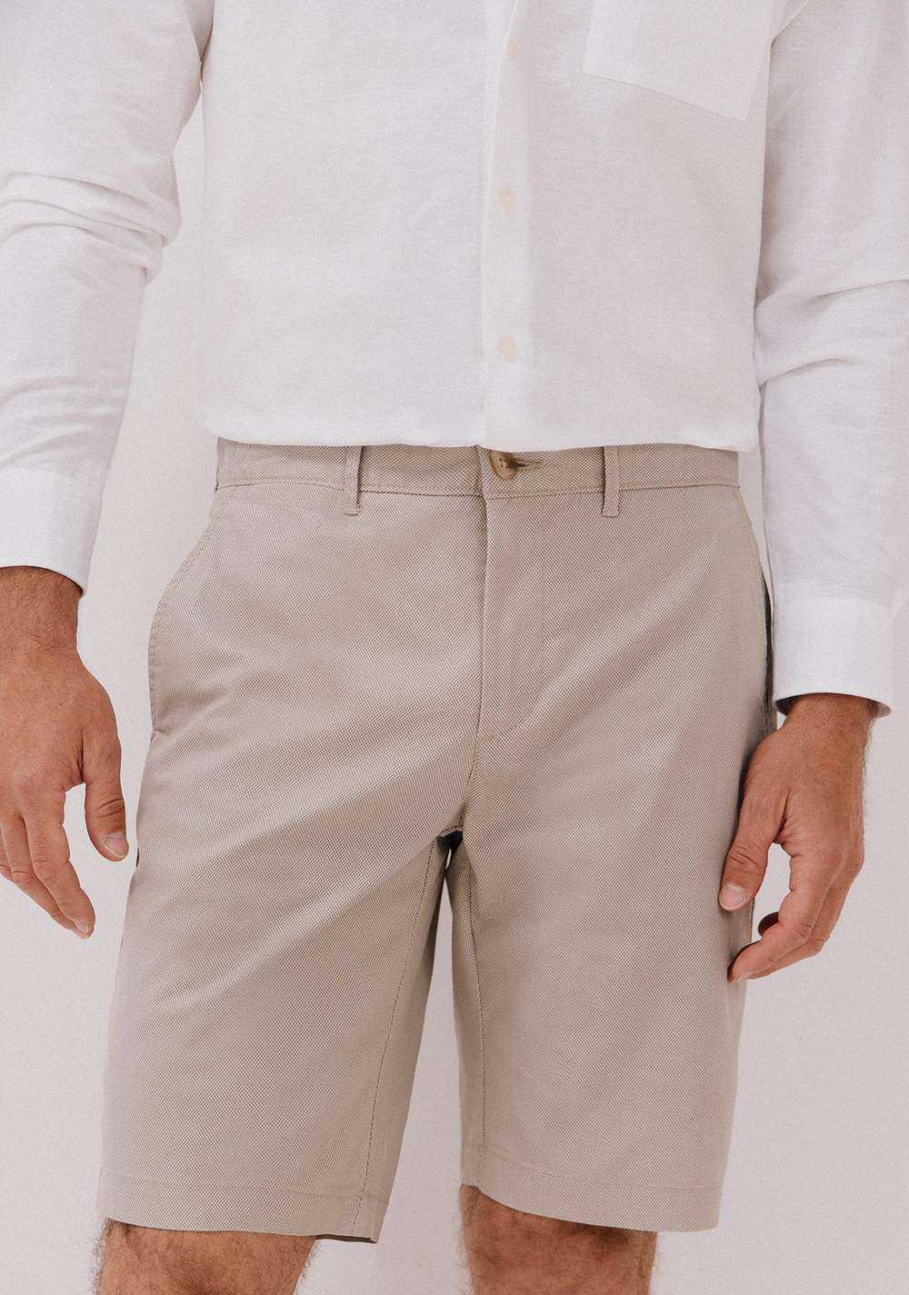 Bermuda Chino Estampada Cortefiel