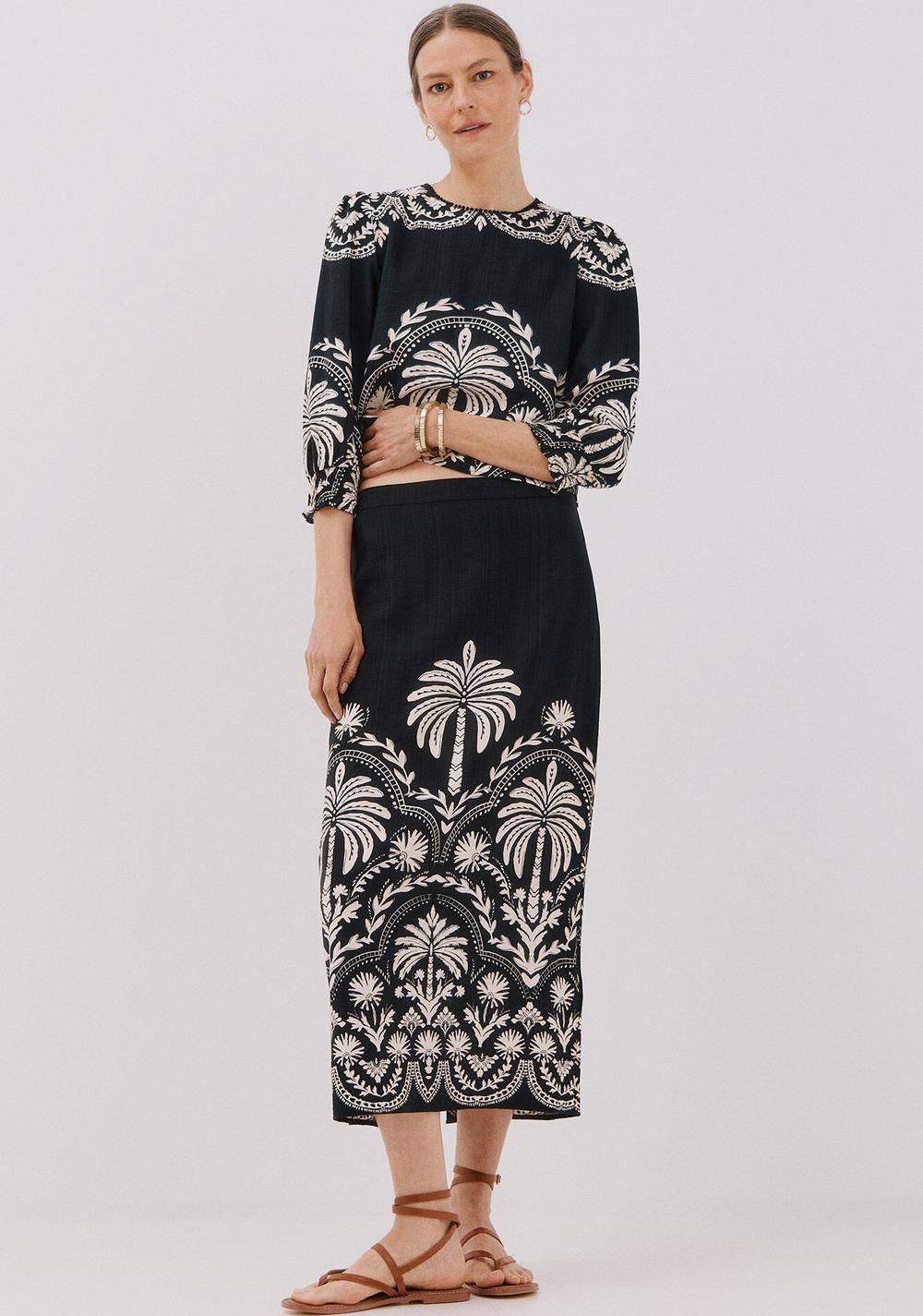 Blusa Estampada Cortefiel 2