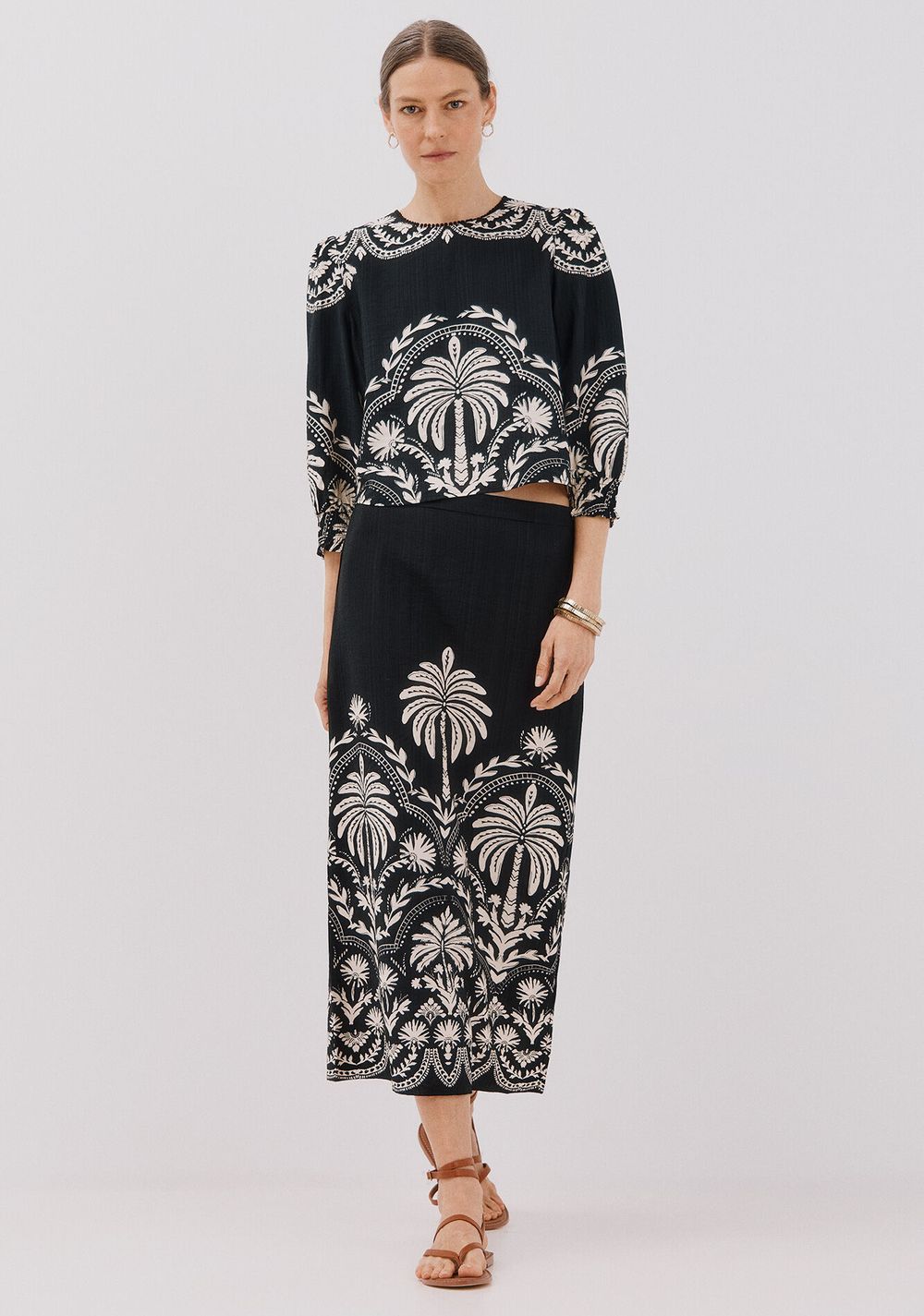 Blusa Estampada Cortefiel 7