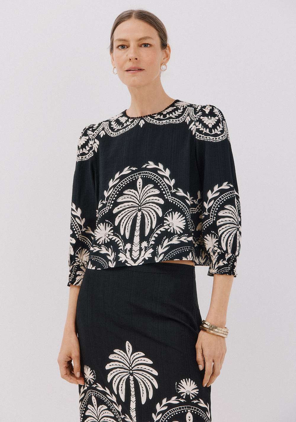 Blusa Estampada Cortefiel Imagen Principal
