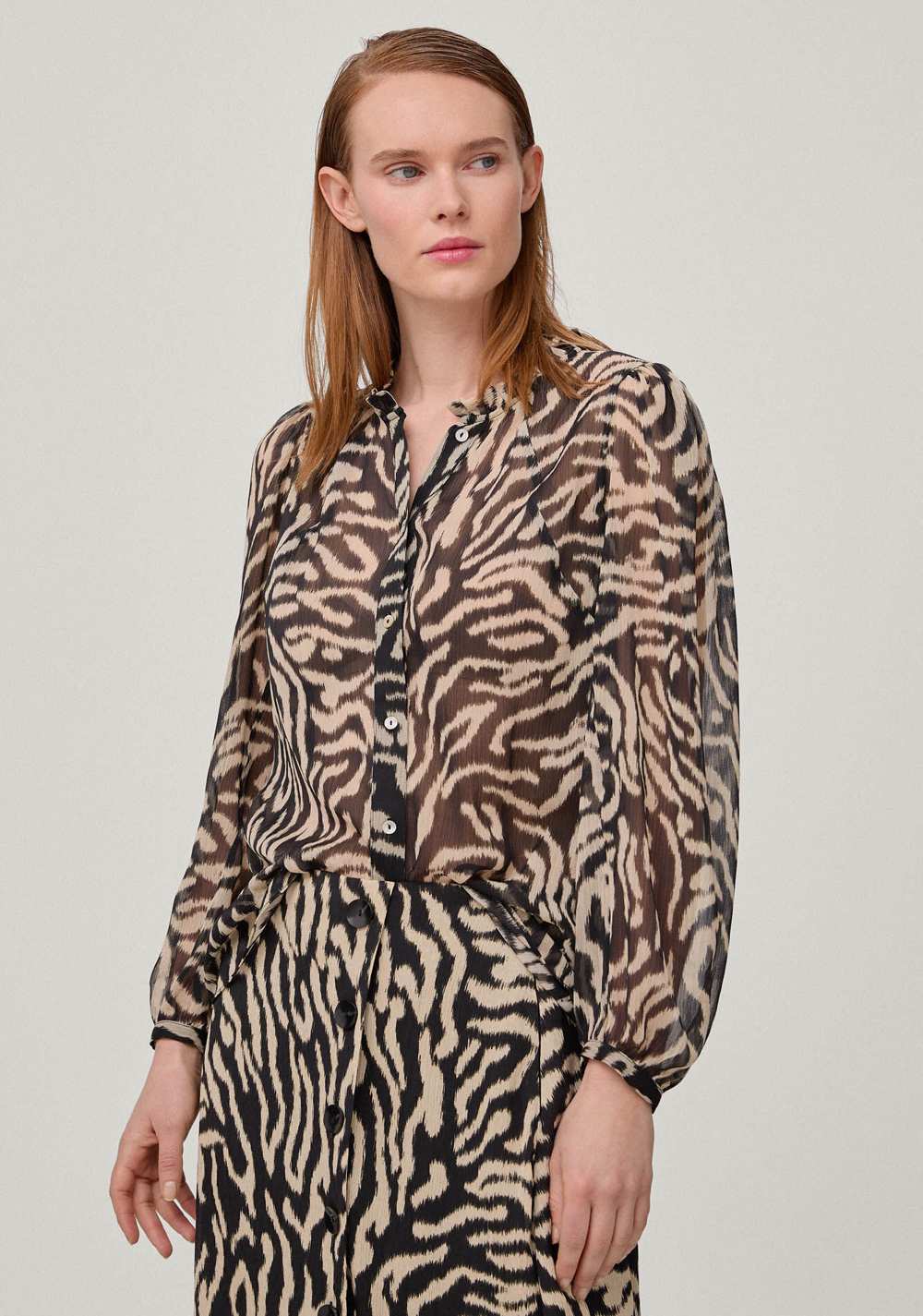 Blusa Estampada Cortefiel