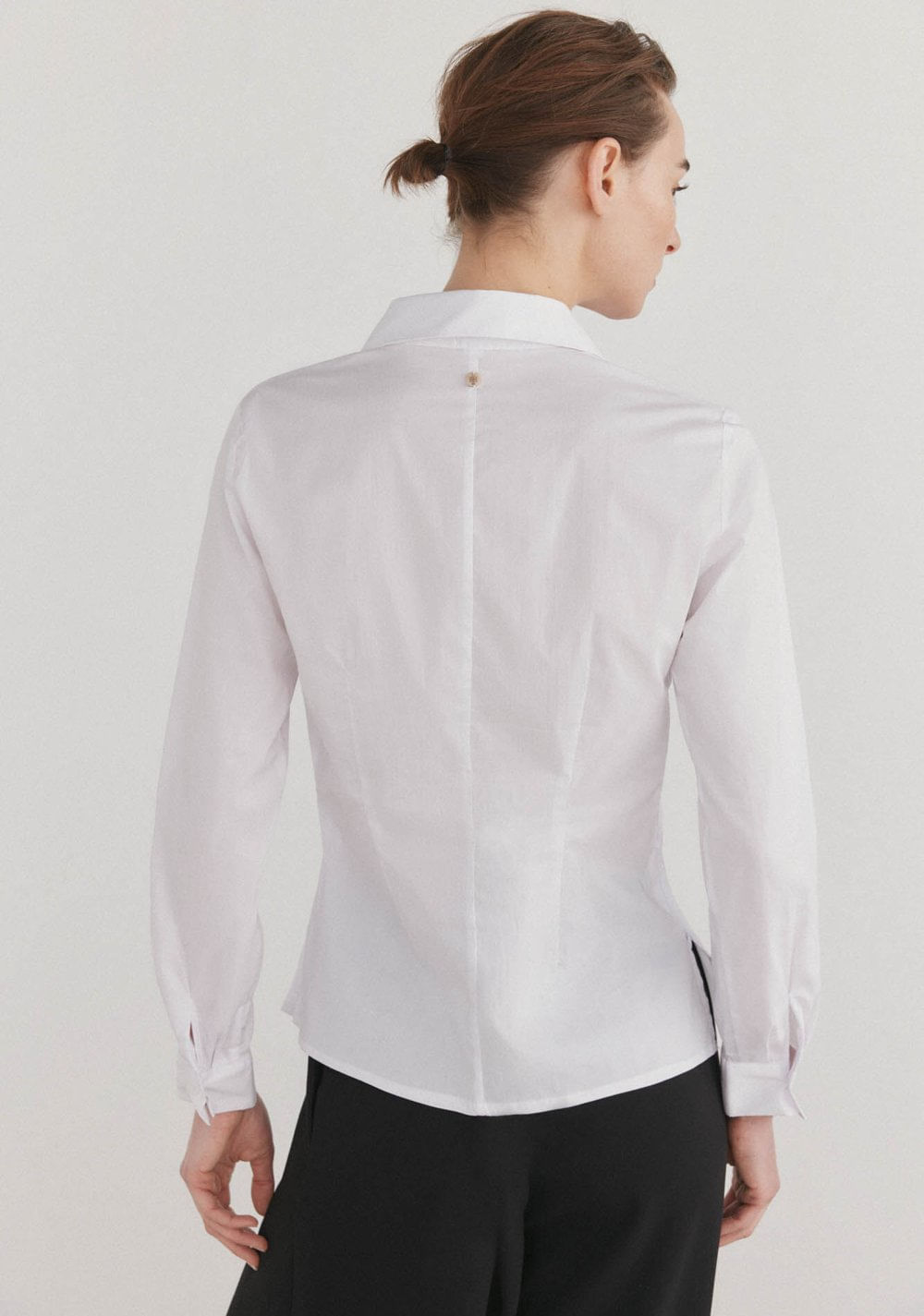 Camisa de Cuello Solapa con Escote Pico Cortefiel 3