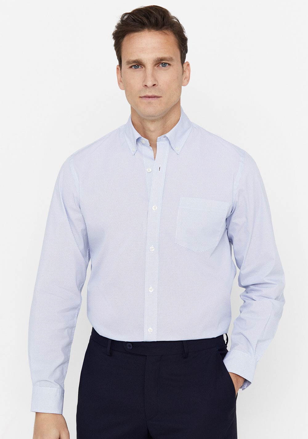 Camisa Estampada Coolmax Cortefiel